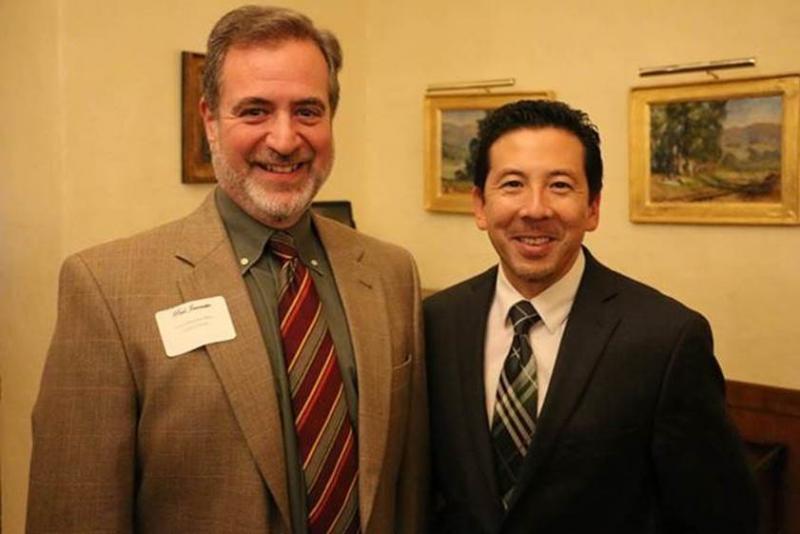 (From left to right) CenCal Health COO, Paul Jaconette with Dr. Takashi Wada, who previously worked as the Director of the Santa Barbara County Public Health Department and as of Jan. 1, has joined the CenCal Health team as Deputy Chief Medical Officer. 